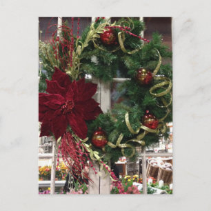 Cartes Pour Fêtes Annuelles Guirlande de fête de Noël