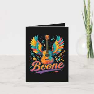 Cartes Pour Fêtes Annuelles Guitare Boone