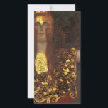 Cartes Pour Fêtes Annuelles Gustav Klimt - Minerva Ou Pallas Athena<br><div class="desc">Gustav Klimt - Minerva Ou Pallas Athena</div>