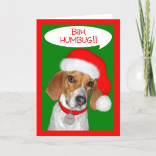 Cartes Pour Fêtes Annuelles Habillement et cadeaux fumistes de Bah de série de