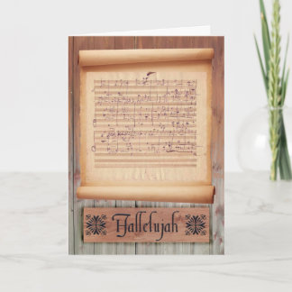 Cartes Pour Fêtes Annuelles Hallelujah