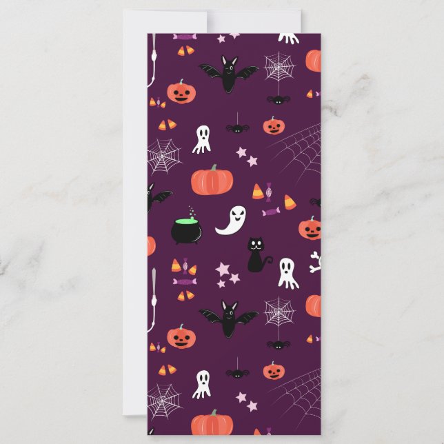 Cartes Pour Fêtes Annuelles Halloween (Devant)