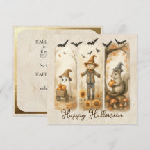 HALLOWEEN - Art de 3 motifs effrayants 3
