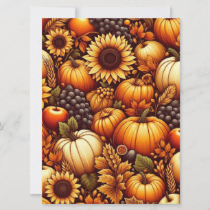 Cartes Pour Fêtes Annuelles Halloween/Automne/Automne/citrouille