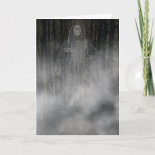 Cartes Pour Fêtes Annuelles Halloween hors de brouillard