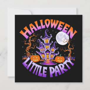 Cartes Pour Fêtes Annuelles Halloween Little Party