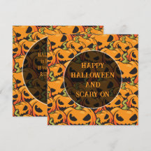 HALLOWEEN - Motif - Citrouilles 1