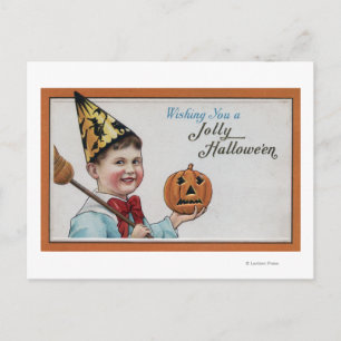 Cartes Pour Fêtes Annuelles Halloween SalutationJolly Halloween