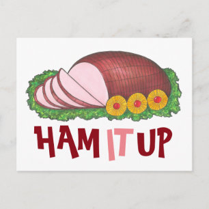 Cartes Pour Fêtes Annuelles HAM IT UP Funny Noël Fêtes de Pâques