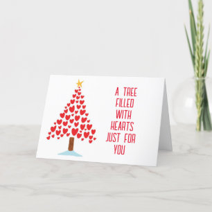 CARTES POUR FÊTES ANNUELLES HANG QUELQUES MISTLETOE ET CÉLÉBRER "NOUS"