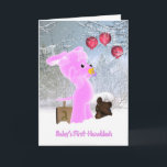 Cartes Pour Fêtes Annuelles Hanoukka Card, le premier Hanoukka pour bébé<br><div class="desc">Hanoukka Card,  le premier Hanoukka pour bébé</div>