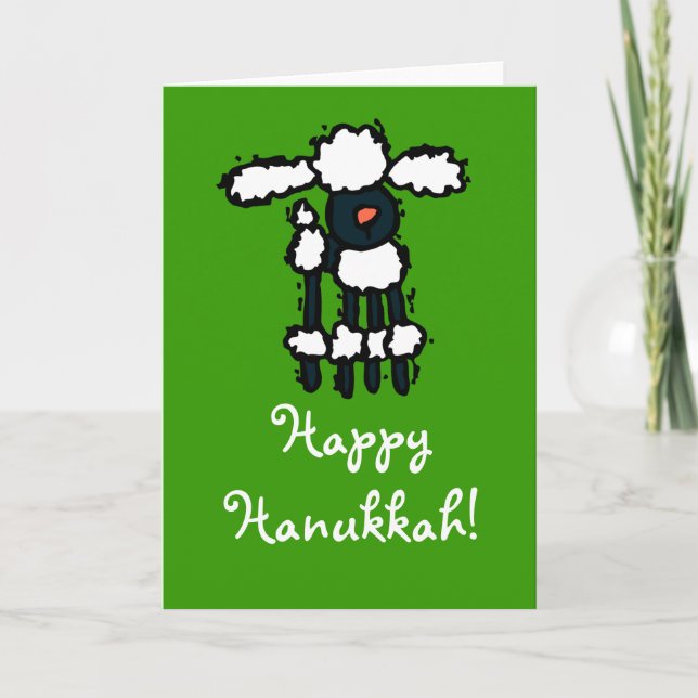 Cartes Pour Fêtes Annuelles Hanoukka heureux ! (Devant)