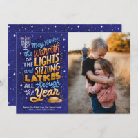 Hanoukka photo Light et Latkes One