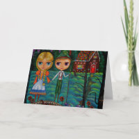Hansel and Gretel Dolls Gingerbread House