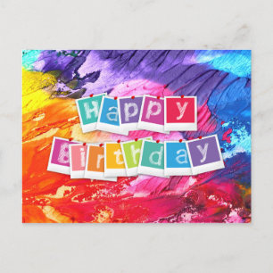 Cartes Pour Fêtes Annuelles Happy Birthday