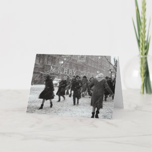 Cartes Pour Fêtes Annuelles Happy Christmas Shopping!