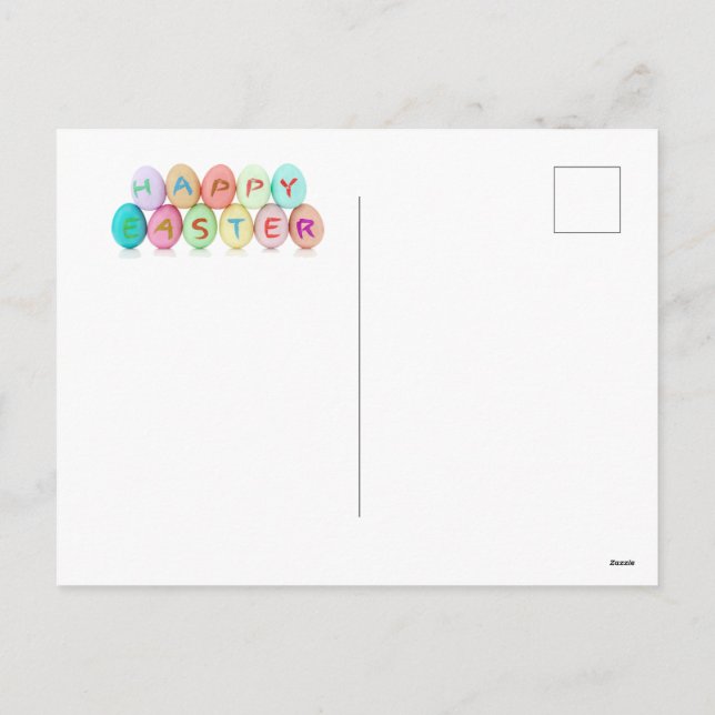 Cartes Pour Fêtes Annuelles Happy Easter Dog (Dos)