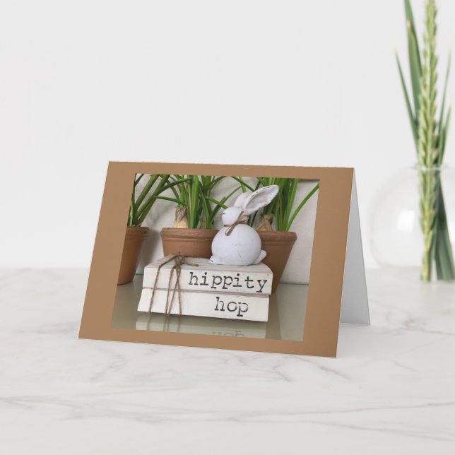 CARTES POUR FÊTES ANNUELLES ***HAPPY EASTER HAPPY SPRING*** (Devant)