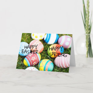 CARTES POUR FÊTES ANNUELLES ***HAPPY EASTER HAPPY SPRING HEUREUX TOUT***