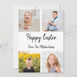 Cartes Pour Fêtes Annuelles Happy Easter Photo Collage