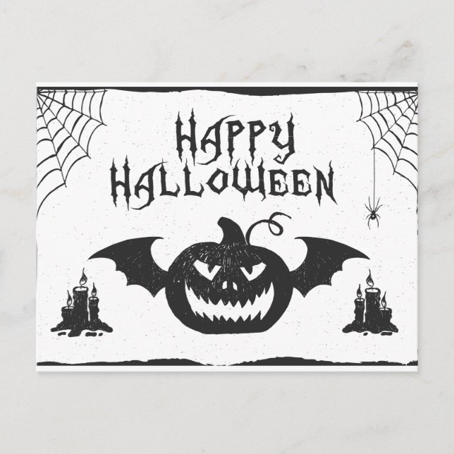 Cartes Pour Fêtes Annuelles Happy Halloween! Enjoy spooky fun and sweet treats (Devant)