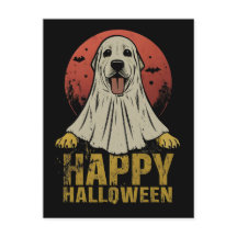 Happy Halloween Labrador Retriever Chien Ghost