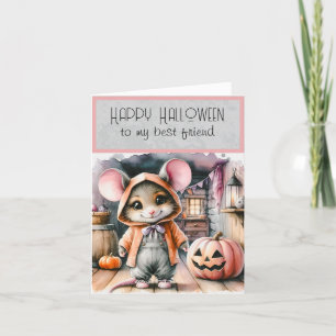Cartes Pour Fêtes Annuelles Happy Halloween meilleur ami