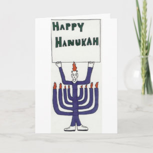 Cartes Pour Fêtes Annuelles Happy Hannukah