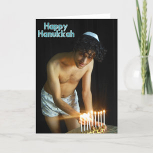 Cartes Pour Fêtes Annuelles Happy Hanukkah