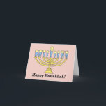 Cartes Pour Fêtes Annuelles "Happy Hanukkah"<br><div class="desc">A new twist on the ol' menorah !</div>