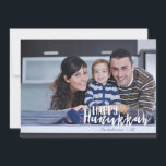 Cartes Pour Fêtes Annuelles Happy Hanukkah Star of David Holiday Photo Card<br><div class="desc">Stylish and cute Happy Hanukkah Star of David Holiday Photo Card est le lieu idéal pour toutes vos coupures et familles qui vivent dans le couloir du jour. Customize the text with your familiy name and the year and swap out the picture for a photo of your kids, pet, or...</div>