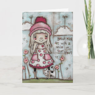 Cartes Pour Fêtes Annuelles Happy Heart - Valentines Day Card