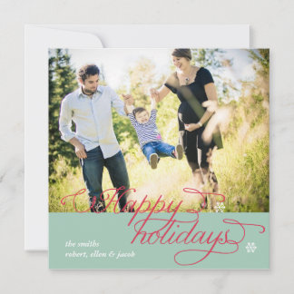 Cartes Pour Fêtes Annuelles Happy Holiday Card