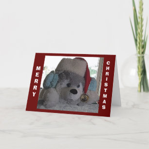 CARTES POUR FÊTES ANNUELLES HAPPY HOLIDAY PUP DIT SOUHAITS SPÉCIAUX DE NOËL