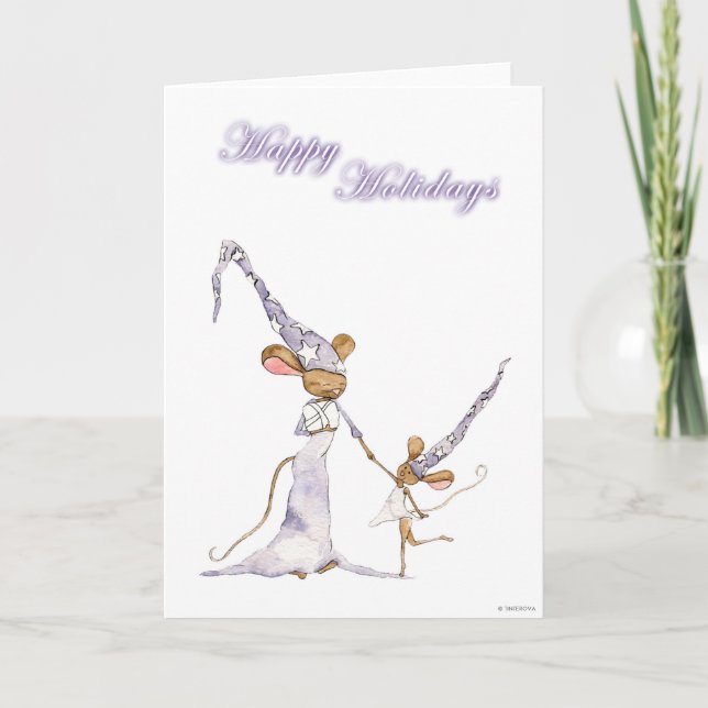 Cartes Pour Fêtes Annuelles Happy Holidays (Devant)