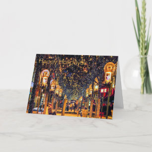 Cartes Pour Fêtes Annuelles Happy Holiday's, Denver, CO 16th Street Mall