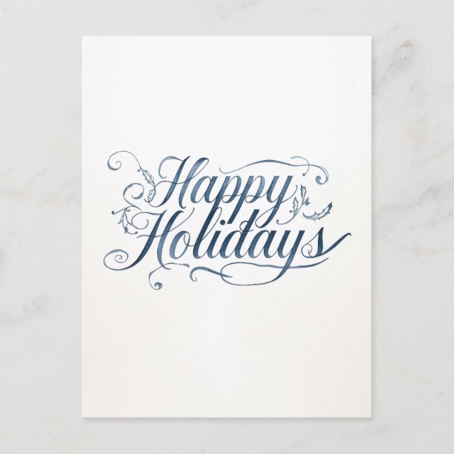 Cartes Pour Fêtes Annuelles Happy Holidays Merry Christmas Family New Year (Devant)
