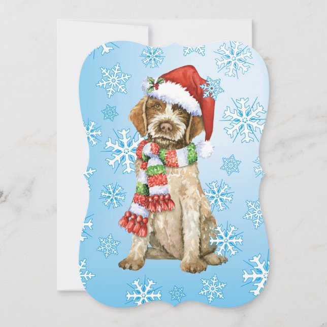 Cartes Pour Fêtes Annuelles Happy Howlidays Griffon (Devant)