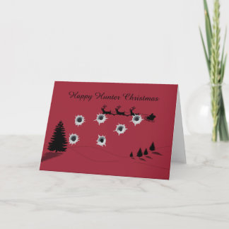 Cartes Pour Fêtes Annuelles Happy Hunter Christmas