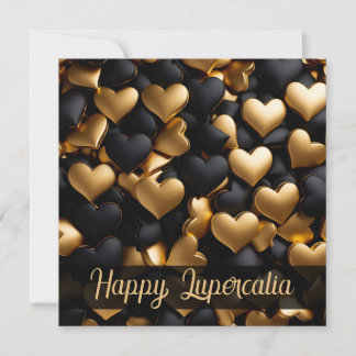 Cartes Pour Fêtes Annuelles Happy Lupercalia Love Hearts Pattern Valentine