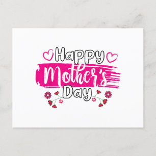 Cartes Pour Fêtes Annuelles Happy Mother's Day 2025 Tshirt pour Femmes Maman G