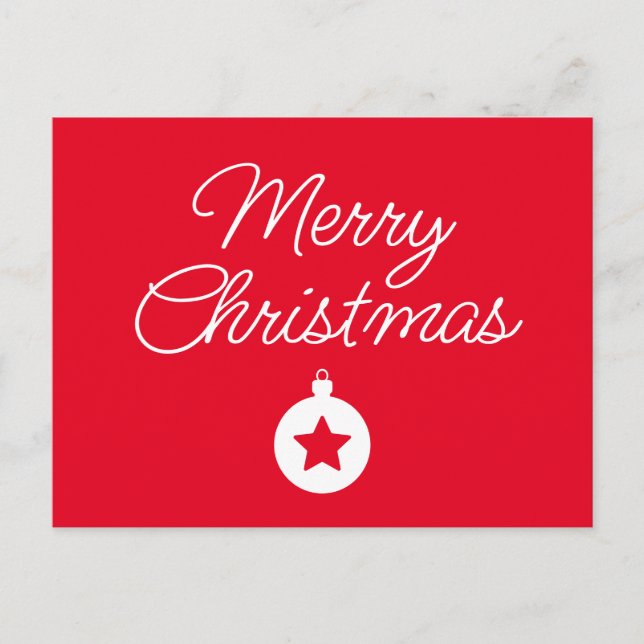 Cartes Pour Fêtes Annuelles Happy New Year Merry Christmas Holiday Season Card (Devant)