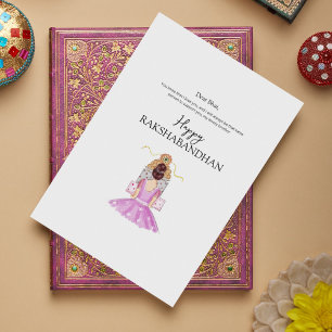 Cartes Pour Fêtes Annuelles happy rakhi, rakshabandhan, festival indien,