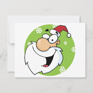 Cartes Pour Fêtes Annuelles Happy Santa Clause T-shirts et cadeaux