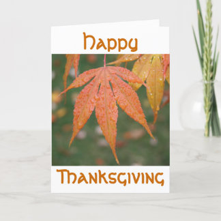 Cartes Pour Fêtes Annuelles Happy Thanksgiving