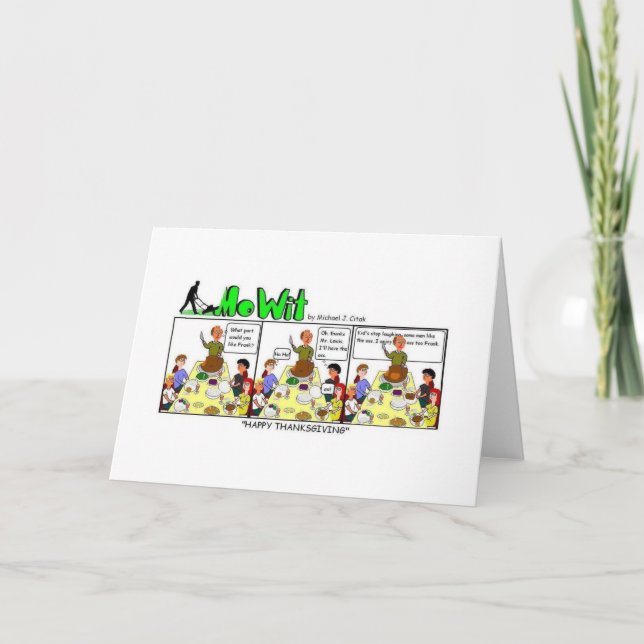 Cartes Pour Fêtes Annuelles Happy Thanksgiving (Devant)