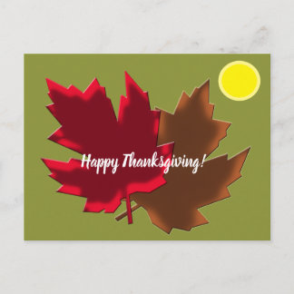 Cartes Pour Fêtes Annuelles Happy Thanksgiving