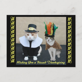 Cartes Pour Fêtes Annuelles Happy Thanksgiving