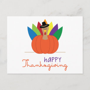 Cartes Pour Fêtes Annuelles Happy Thanksgiving