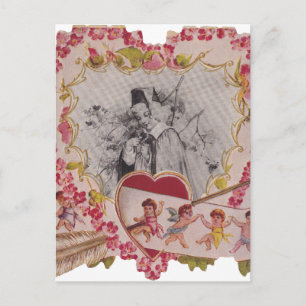 Cartes Pour Fêtes Annuelles happy valentinday vintage old school love